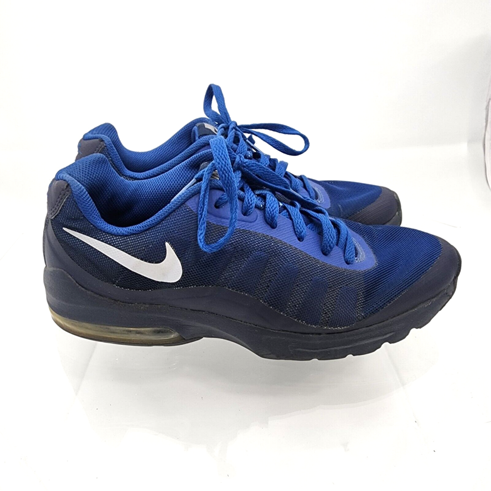 Nike Mens Air Max Invigor 749688-404 Men 8 Blue Mesh Running Shoes Sneakers Used
